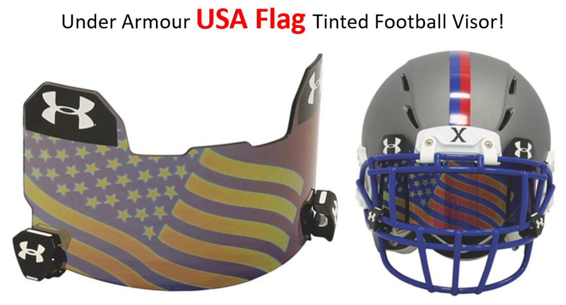 under armour flag visor